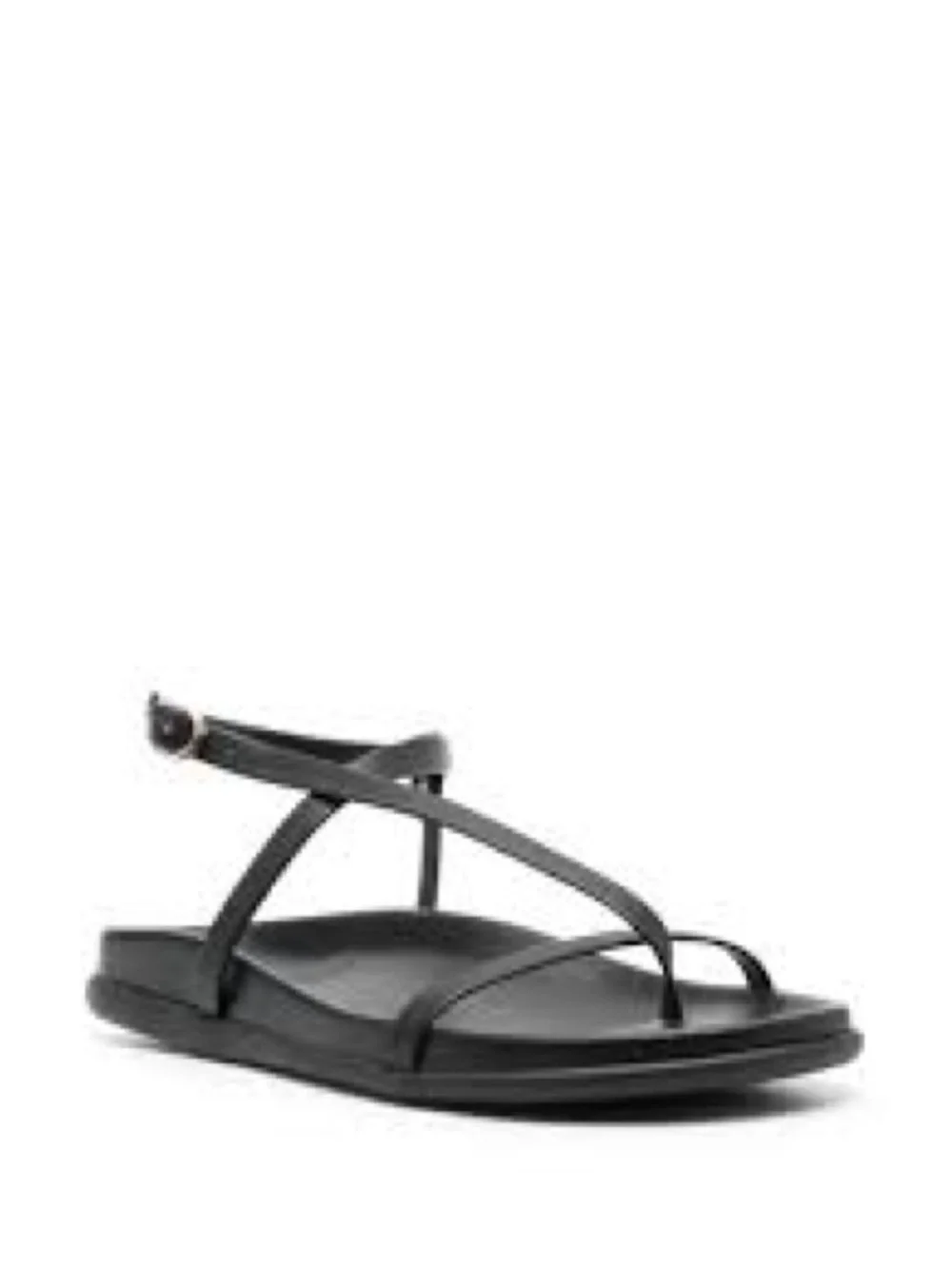 Ancient Greek Aimilia $324 Women’s Black Strappy Sandals 7.5 EU 38 NWOT